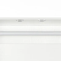 HOMCOM Armadio Guardaroba in Truciolato Bianco con Appendiabiti e 2 Cassetti Scorrevoli per Camere da Letto, 100x60x200 cm(m-9)