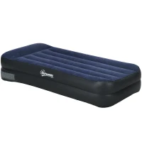 Outsunny Single Air Bed with Built-in Electric Pump and Carry Bag(m-1)