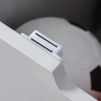 HOMCOM Coffres à jouets pour enfants Boîte à jouets malle de rangement dim. 60L x 40l x 48H cm vérin pneumatique MDF gris(m-8)