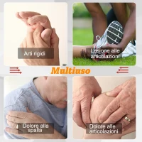 HOMCOM Mini Cyclette Pedaliera per Gambe e Braccia per Fitness a Casa, Resistenza Regolabile Pedali Antiscivolo(m-6)