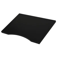 Vinsetto Organiseur bureau bois noir avec 4 couches fournitures support d'imprimante dim. 35,5L x 25l x 28,6H cm(m-7)