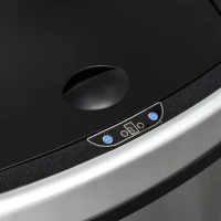 HOMCOM Stainless Steel Kitchen Sensor Dustbin Automatic Touchless Rubbish Garbage Waste Bin 48L Silver(m-9)