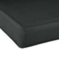 Outsunny Ensemble de 3 coussins d'extérieur pour banquette canapé, 1 coussin d'assise et 2 coussins de dossier, déhoussables(m-9)