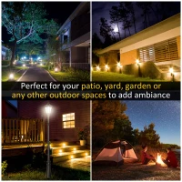 Outsunny 2.4 m Garden Lamp Post Light, LED Solar Powered Patio Path Lighting Lamp with Aluminium Frame, PIR Motion Sensor for Lawn, Pathway, Driveway, Black(m-7)