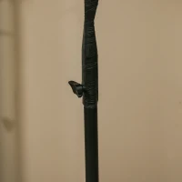 HOMCOM Luz de Árbol de Cerezo con 150 Luces LED Lámpara Decorativa de Flor de Cerezo para Interiores 17x17x150 cm Negro(m-9)