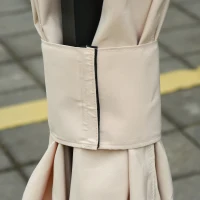 Outsunny 4 parois latérales pour pavillon de jardin tonnelle rigide 300 x 400 cm protéger de la pluie vent soleil beige(m-8)