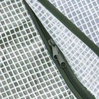 Outsunny Pop Up Mini Greenhouse with Roll Up Doors & Portable Zipper Bag for Plants Outdoor, PE Cover, 240 x 120 x 75cm(m-8)