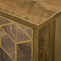 HOMCOM Mobile TV Moderno per TV fino a 65" con 2 Armadietti e 2 Ripiani Aperti, 145x39x55cm(m-9)