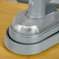 HOMCOM Clothes Steamer, 1200W Portable Handheld Garment Steamer for Home and Travel, Wrinkle Remover with Detachable Water Tank, Fast Heat-up, Grey(m-9)