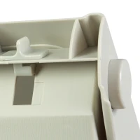 PawHut 3-steps Dog Stairs, Plastic Cat Ladder Lightweight, Pet Access Steps, for Bed, Sofa, Non-slip Stickers, White(m-8)