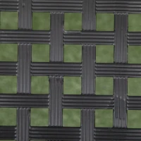 Outsunny Banc de jardin 2 places banquette extérieur terrasse patio en acier style romantique - 106 x 42 x 95 cm noir(m-8)