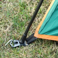 Outsunny Tente pop up montage instantané - tente de camping 3-4 pers.  - 2 portes + 2 fenêtres - dim. 2,1L x 2,1l x 1,4H m fibre verre polyester oxford vert turquoise(m-3)