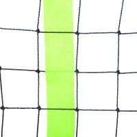 HOMCOM Rebotador de Pelota Béisbol Fútbol Red de Rebote Rebounder Objetivo Ajustable Acero y PE 90x80x140cm Negro(m-8)