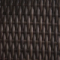 Outsunny Gartenbank Polyrattan 2-Sitzer UV-beständig Sitzbank mit Tisch Kissen Rückenlehne Gartenmöbel Parkbank bis 240kg belastbar Balkonbank für Garten Terrasse Balkon 133x63x84cm, Braun(m-8)