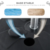 HOMCOM Sac de Frappe sur Pied Punching ball sur pied réglable en hauteur 126-144 cm avec gants, pompe et base de lestage pour enfants et débutants noir(m-6)