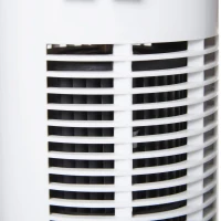 HOMCOM 30'' Freestanding Tower Fan, 3 Speed 3 Mode, 10h Timer, 70 Degree Oscillation, LED Light, 5M Remote Controller, White(m-8)