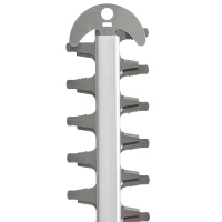 DURHAND Tagliasiepi Elettrico a Batteria con Impugnatura Ergonomica Regolabile 180° e Lama da 52cm(m-8)