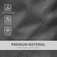 Outsunny 15 kg Heavy Duty Gazebo Weight Sand Bags, 4 pcs Leg Weights Marquee Tent Canopy Base for Trampoline Pop Up Gazebo Tent Parasols(m-6)