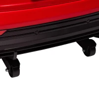 HOMCOM Voiture électrique enfants sous Licence Audi e-tron Sportback, véhicule électrique 12V Max. 5 Km/h avec télécommande 2,4G, phares LED, musique, klaxon, port USB, MP3, rouge(m-9)