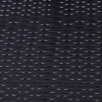 Outsunny Banc à bascule de jardin 2 places style cosy chic acier époxy résine tressée imitation rotin noir(m-8)