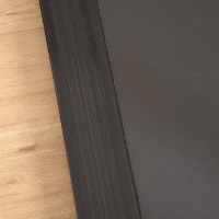 HOMCOM Indoor Walking Treadmill Exercise Walking Pad Machine for Home, Office, Fitness Studio, Training Room 1-6km/h Aerobic w/ LED Display & Remote Control, Black(m-8)