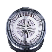 HOMCOM Sèche-cheveux professionnel sur pied casque séchoir pro. 1180 W grand confort hauteur réglable minuterie 60 min. 65L x 65l x 115-165H cm blanc noir(m-5)