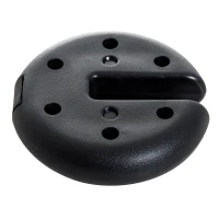 Outsunny Base per Tenda 4pz Riempito con Cemento Peso 8.8kg Φ20 × 4.5cm(m-10)