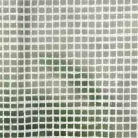 Outsunny Foliengewächshaus Tomatengewächshaus mit Mesh Fenster, Treibhaus mit aufrollbaren Türen, Anzuchthaus mit UV Schutz, Weiß, 200 x 100 x 215 cm(m-9)