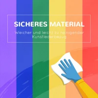 HOMCOM 12 TLG. Schaumstoff Bausteine Kinder Softbausteine Riesenbausteine Bauspielzeug für 1-3 Jahre alt Kinder Bausteinset Rot+Gelb(m-6)