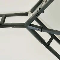 Outsunny Techo de Repuesto 4x3 m para Cenador de Jardín 2 Niveles Transpirable con 8 Orificios de Drenaje Cubierta Superior de Reemplazo para Pabellón Gazebo Exterior Beige(m-8)