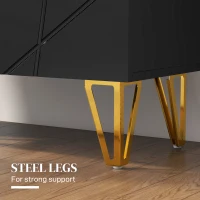 HOMCOM Narrow Shoe Storage Cabinet with Soft-Close Hinges and Adjustable Shelves for 15-20 Pairs of Shoes, Black(m-7)