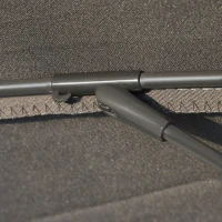 Outsunny 2.5m Shanghai Garden Parasol Umbrella with Crank & Tilt, Adjustable Outdoor Sun Shade, Grey(m-9)