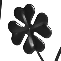Outsunny Juego de 2 Enrejados de Jardín Soportes para Enredaderas de Acero para Flores Plantas en Patio 38x98 cm Negro(m-9)