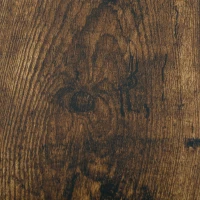 HOMCOM 3-Tier Bookcase, Storage Shelf Unit with Open Compartments, for Living Room, Bedroom, Office, Divider, 97.5 x 30 x 100 cm, Rustic Brown(m-8)