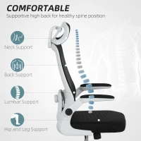HOMCOM Multi-Adjust Office Chair - Black(m-4)