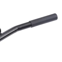 HOMCOM Barra de Dominadas en Techo Barra para Dominadas de Acero Barra de Tracción para Entrenamiento Casa 105,5x28x49 cm Negro(m-9)