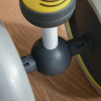 HOMCOM Draisienne vélo Enfant Design Abeille 4 Roues Selle Guidon Ergonomique métal PP Jaune(m-8)