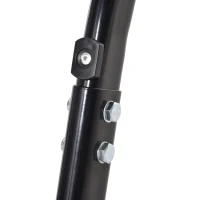 DURHAND Cavalletto Alzamoto Posteriore Universale e Regolabile Cavalletto Spostamoto per Moto Sportive Fino 200kg Nero(m-9)