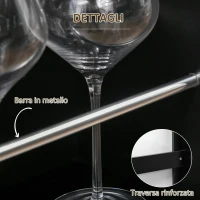 HOMCOM Bancone da Cucina Tavolo Alto con 3 Mensole in Legno, Tavolo da Bar Cucina Arredamento Moderno Casa e Bar, 112x57x106cm, Nero(m-6)