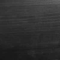 Outsunny Hochbeet mit Rankhilfe, inkl. 1 Ablage, Massivholz, 89 cm x 34 cm x 168 cm, Schwarz(m-7)