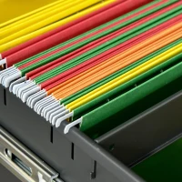 Vinsetto Metal Mobile File Cabinet with Wheels, Lockable 2 Drawer Filing Cabinet for A4, Legal, Letter, Compact Under Desk Storage Unit with Pre-Assembled Body for Home Office, 39 x 48 x 67cm, Black(m-8)