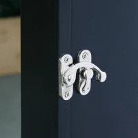 HOMCOM Espejo Joyero Colgante de Pared Armario de Joyería Organizador de Joyas con Ganchos y Ranuras para Collares para Dormitorio Salón 37x9,5x112 cm Negro(m-7)
