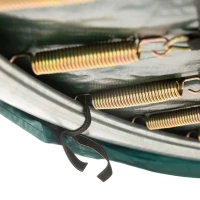 HOMCOM Cubierta de Protección Acolchada Borde de Seguridad para Trampolines Cama Elástica con Diámetro Ø305 cm Verde(m-7)