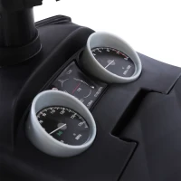 HOMCOM Kinderfahrzeug Rutschauto Lauflernhilfe mit Hupe Stauraum PP Weiß 62 x 28 x 41,5 cm(m-9)