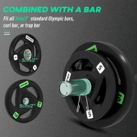 SPORTNOW Curl Bar with 30kg Weight Plates, Barbell Bar for 5cm Weight Plates, Home Gym Weight Lifting Bar, 120cm, 38kg(m-4)