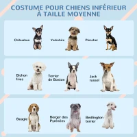 PawHut Niche pour chien chenil à l'extérieur en PP blanc pour chiens de petite et moyenne taille - 65 x 75,7 x 63 cm(m-7)