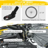 HOMCOM 3 in 1 Kinderanhänger Kinder Jogger Fahrradanhänger mit 360 Grad schwenkbarem Vorderrad Radanhänger für 2 Kinder mit Schwingungsdämpfungssystem Aufbewahrungstasche Wetterschutz Aluminium Blau(m-8)