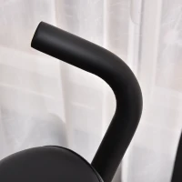 HOMCOM Cyclette Pieghevole Magnetica con 8 Livelli di Resistenza, Monitor LCD e Altezza Regolabile, 100x54x109cm, Grigio e Nero(m-9)