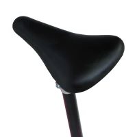 HOMCOM Trottinette électrique 120 W pliable pour enfants à partir de 7 ans hauteur de guidon et selle réglable 10 Km/h max. rose noir(m-9)