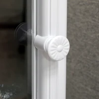 HOMCOM Freestanding Electric Fireplace, Electric Log Burner with LED Flame Effect, Overheating Safety System, 1000W/2000W White(m-8)